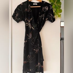 Babaton wrap dress